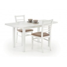 Стол обеденный MARCEL HALMAR 140-180x80x75 см Белый